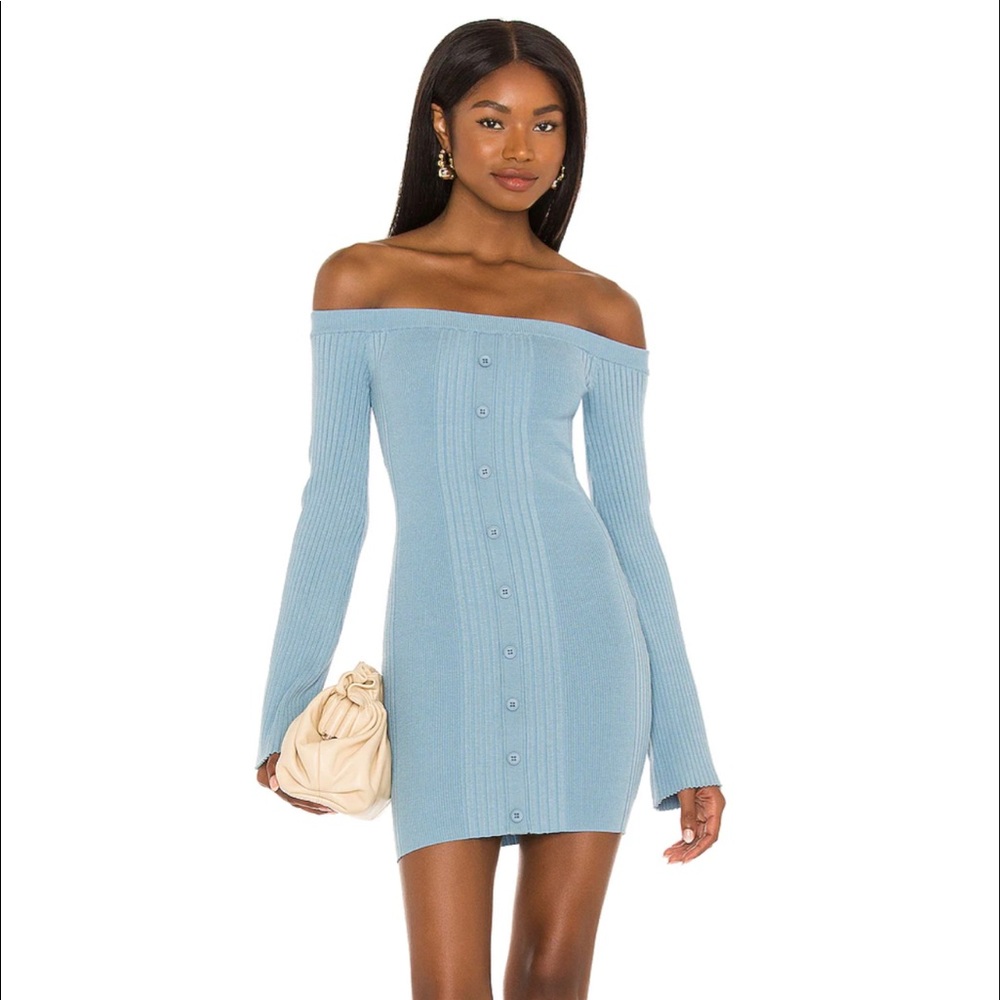 Revolve Lover and Friends Off Shoulder Dress